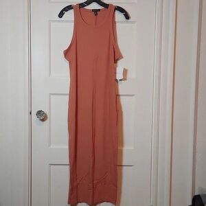 Beyond Yoga Terracotta Maxi Dress